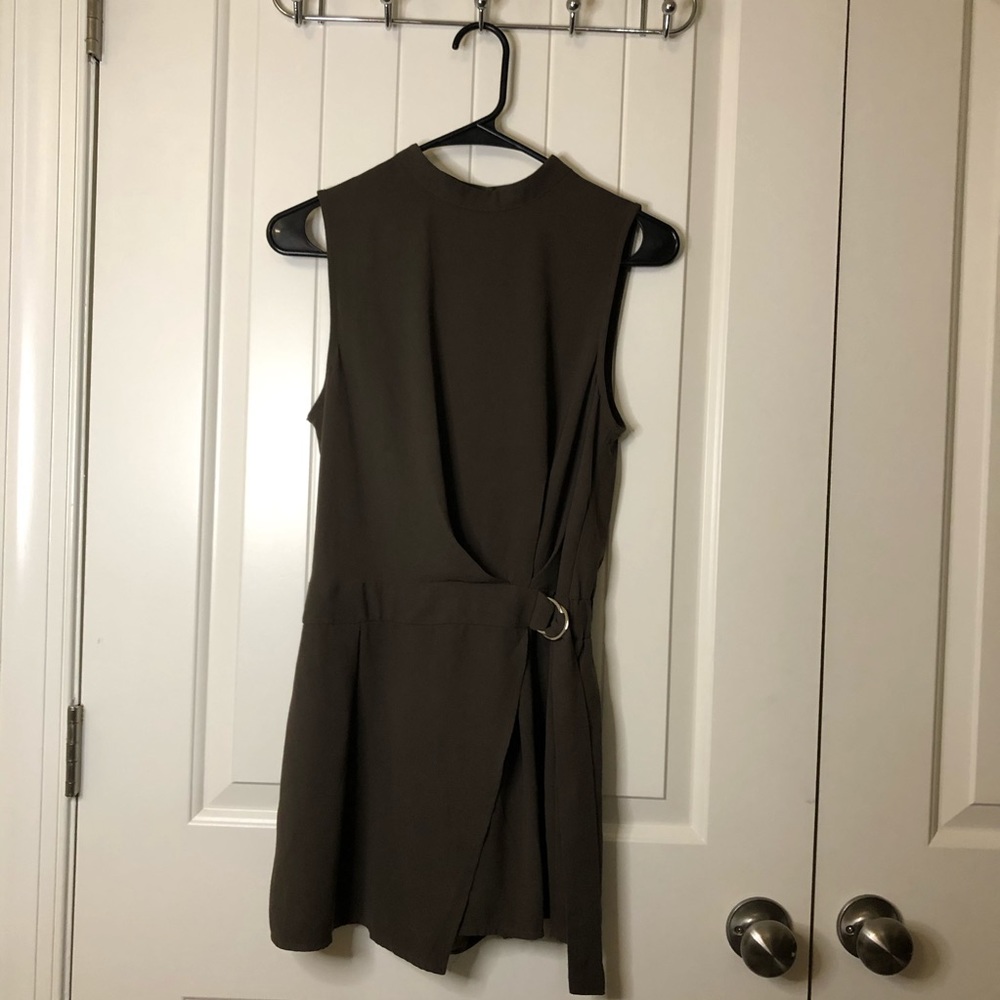 Forever 21 Olive Romper